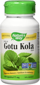 Nature's Way Gotu Kola - 100 vegetarian capsules - Herbals