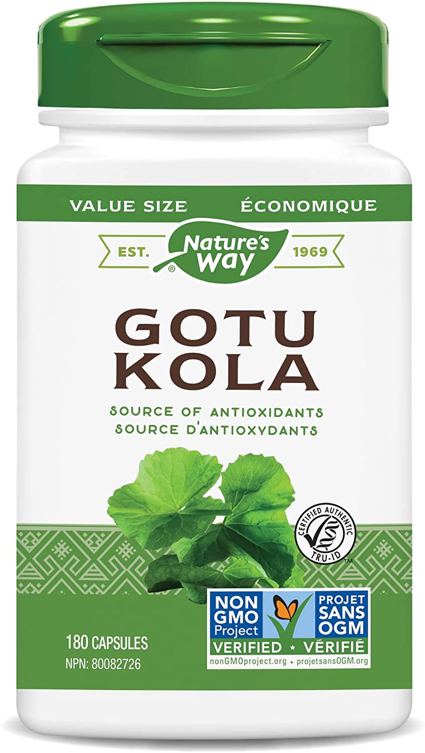 Nature's Way Gotu Kola 180 Veg Caps