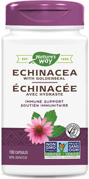 Nature's Way Echinacea with Goldenseal - 100 vegetarian capsules - Herbals