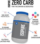 ISOPURE Zero Carb Protein Powder - Creamy Vanilla 3lb - Protein Powder