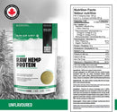North Coast Naturals Organic Hemp Protein - 340g - Protein Powder