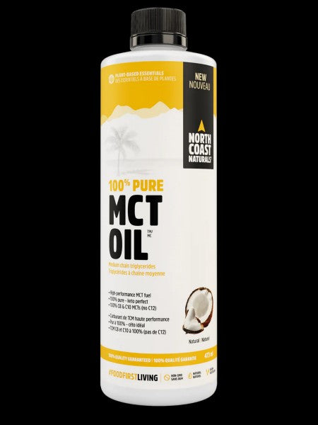 North Coast Naturals  100% Coconut MCT Oil 473ml