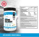 North Coast Naturals Boosted Bovine Collagen - Natural French Vanilla 250g - Collagen