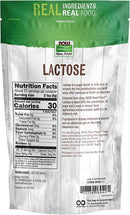 NOW Lactose - 454g - Sweetener