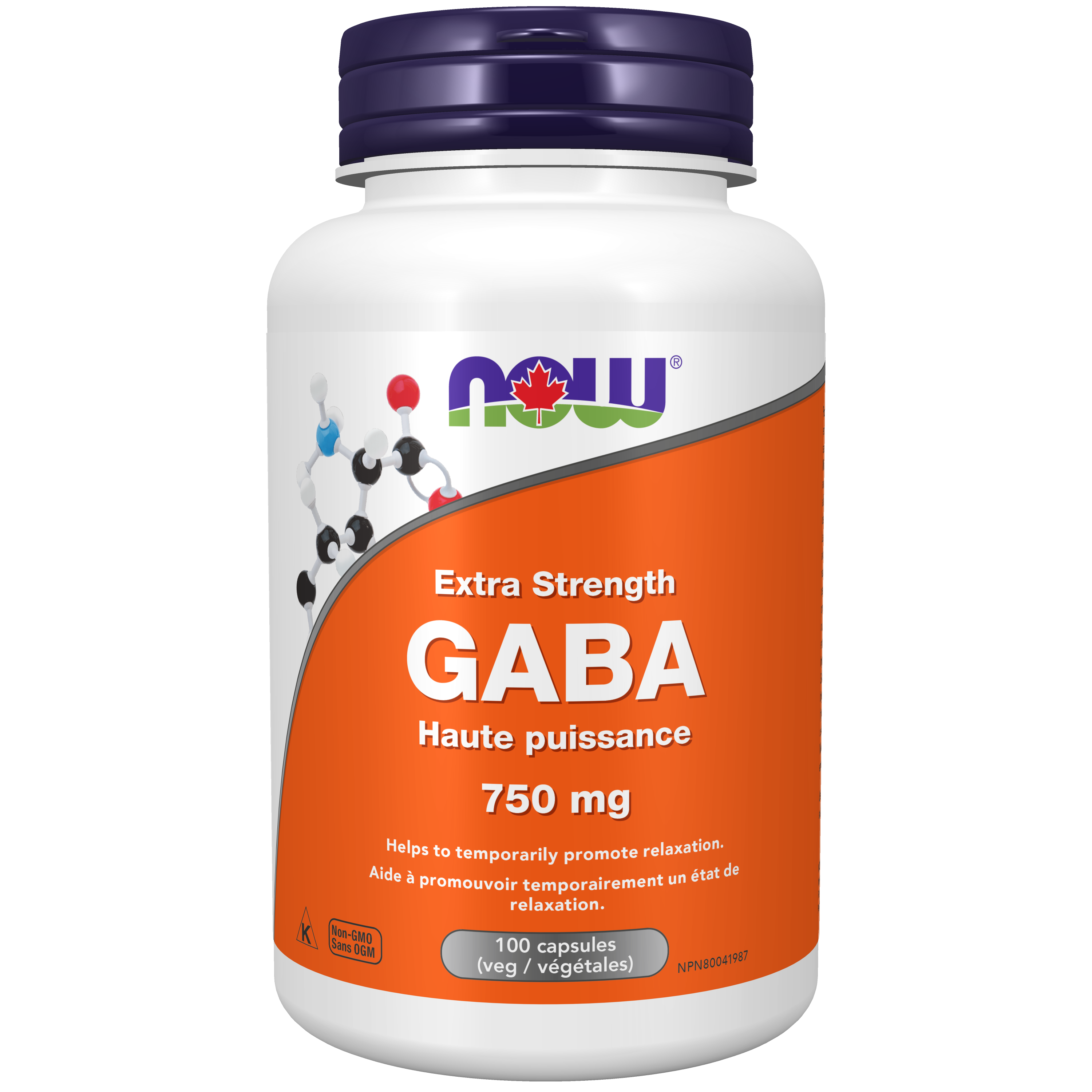 NOW GABA Extra Strength 750mg