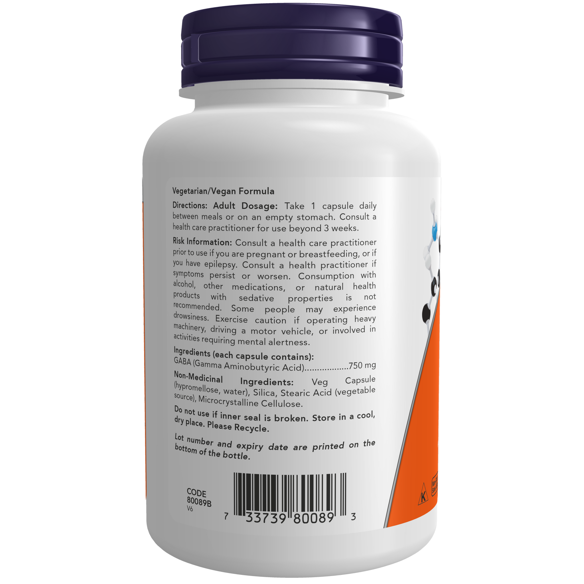 JETZT GABA Extra Strength 750 mg