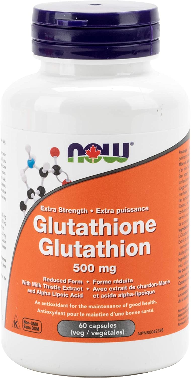 Glutathione 500mg w/Silymarin & ALA 60vcap
