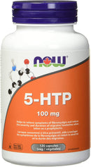 NOW 5-HTP 100mg - 120 vegetarian capsules - 5-HTP