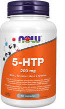 NOW 5-HTP + Tyrosine - 60 capsules - 5-HTP