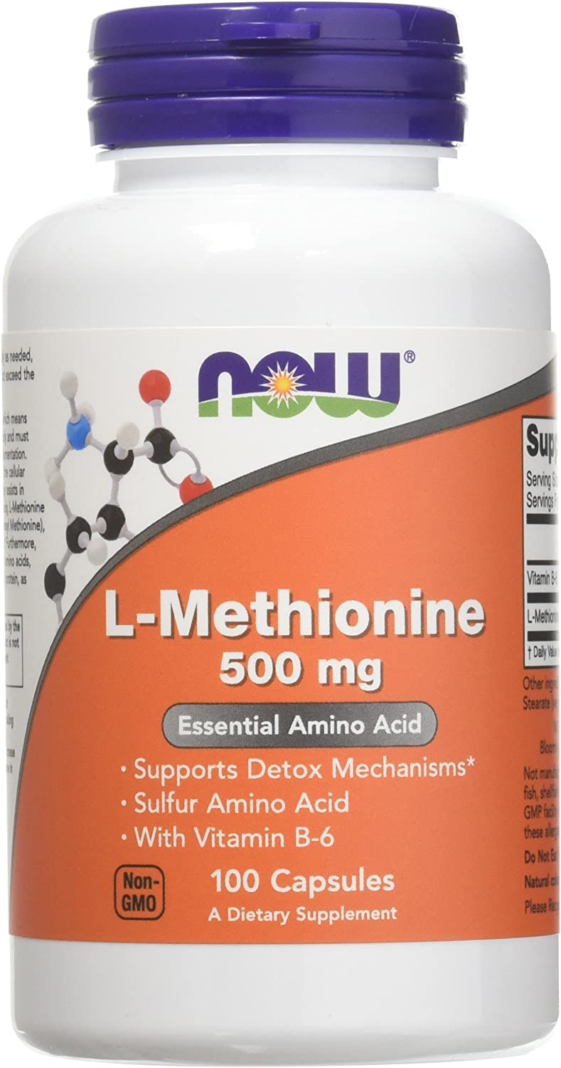 L-Methionine 500mg 100cap