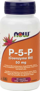 NOW P-5-P Coenzyme B6 50mg - 60 capsules - Vitamin B