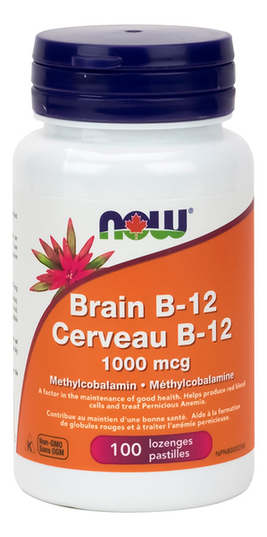 Brain B-12 Methyl form 1000mcg 100Loz