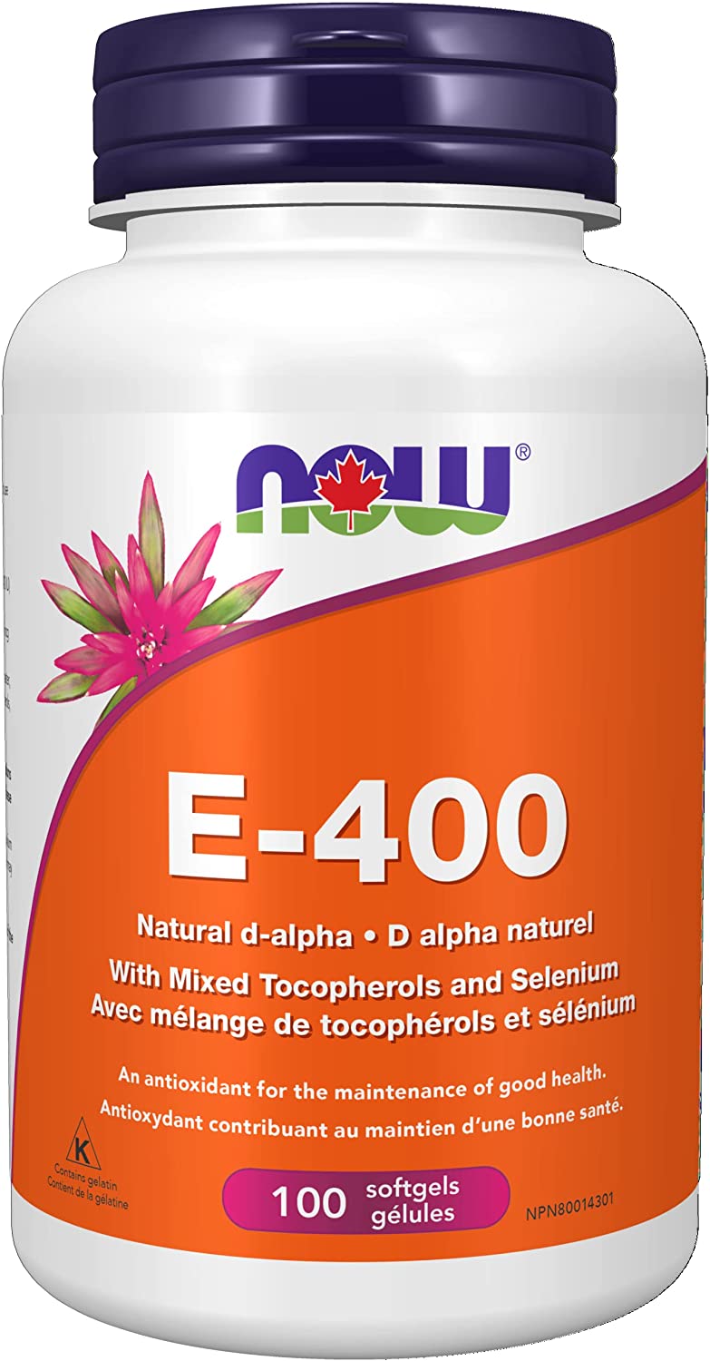 E-400 IU Mixed Tocopherols 100 Softgel
