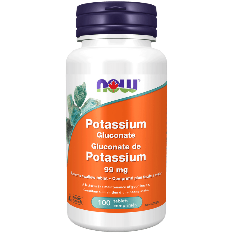 NOW Potassium Gluconate 99mg