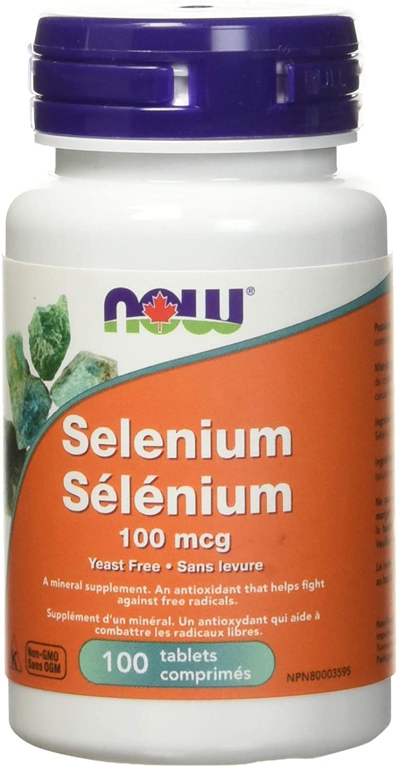 Selenium 100mcg (yeastfree) 100 Caps