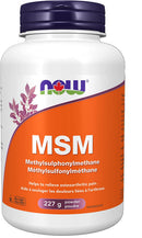 NOW MSM Pure Powder - 227g - Supplements