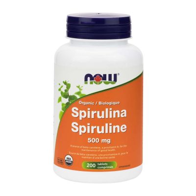 Now Organic Spirulina 500mg Default Title