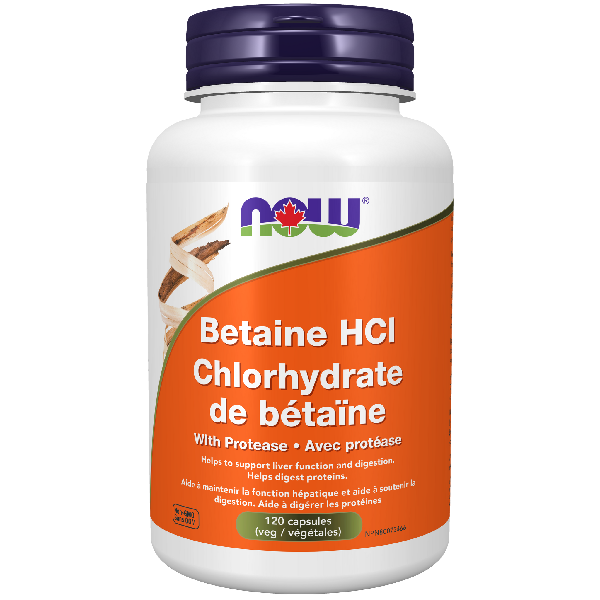 NOW Betaine HCL 648mg