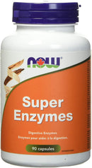 NOW Foods Super Enzymes - 90 capsules - - Enzymes