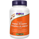 NOW Papaya Enzyme Chewable - 180 Lozenges - Digestive Health