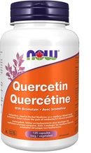 NOW Quercetin with Bromelain - 120 capsules September 2025 - Antioxidant