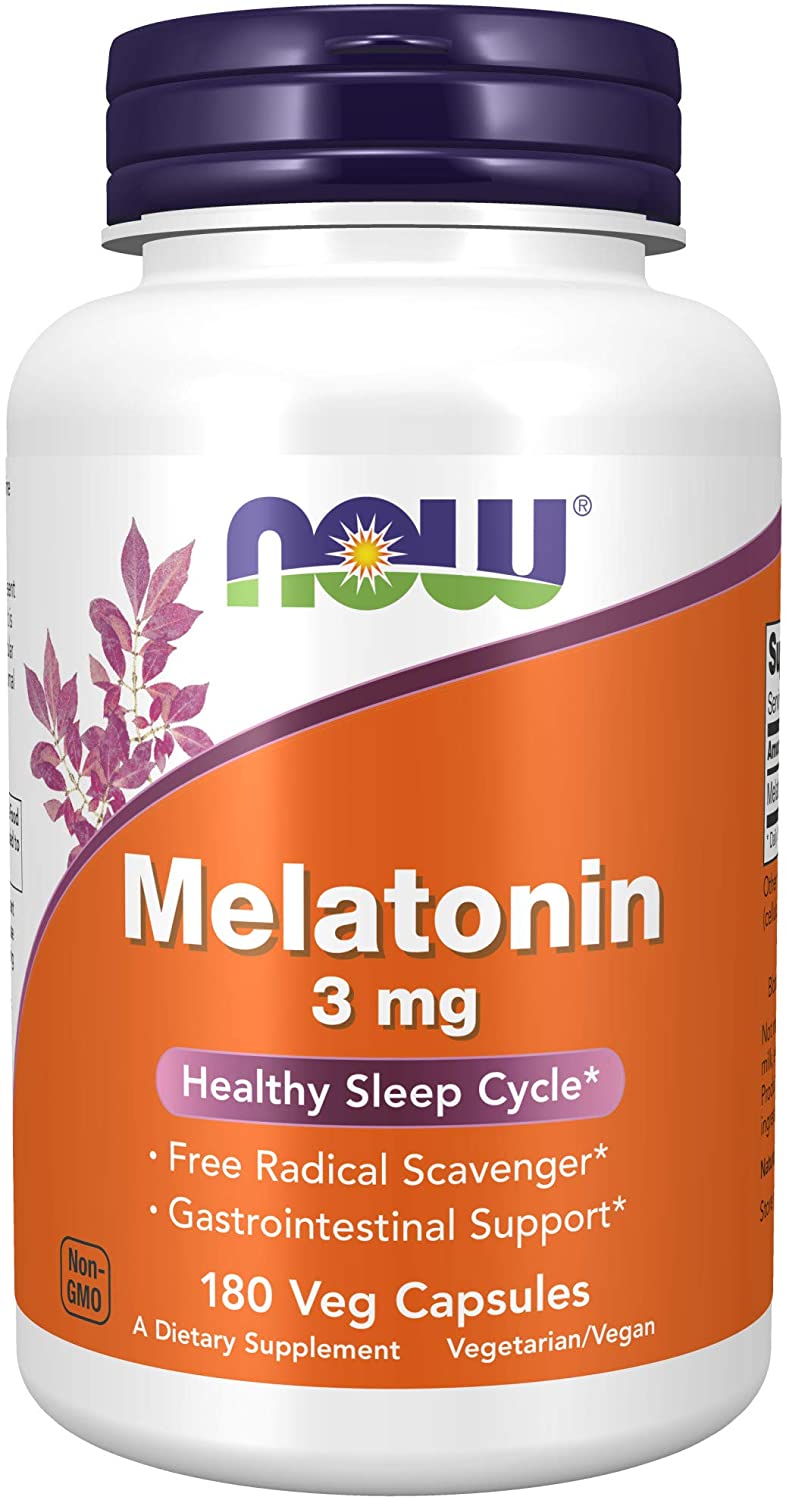 NOW Melatonin 3mg 180 Caps