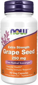 NOW Grape Seed 250mg - - Antioxidant