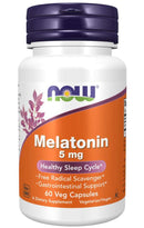 NOW Melatonin 5mg - 60 capsules 02 01 2026 - Melatonin