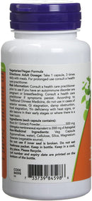 NOW Astragalus Extract 500mg - 90 vegetarian capsules - Adaptogen