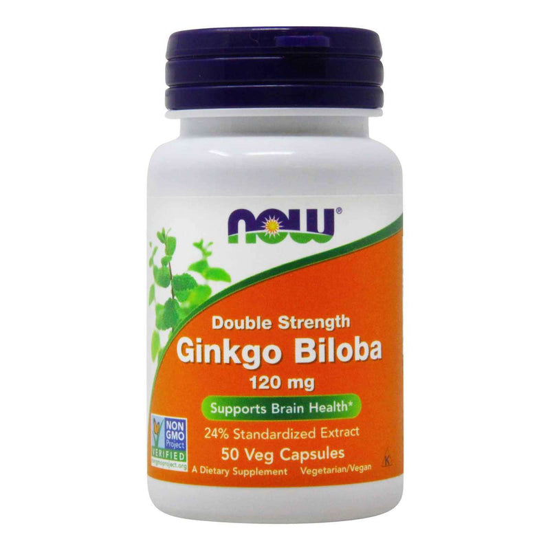 Ginkgo Biloba 120mg 24% 50:1 Ext 50 Caps