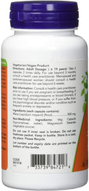 NOW Maca 500mg - 250 capsules - Superfoods