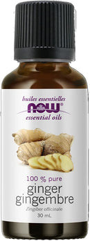 NOW Ginger Oil (Zingiber officinale) - 30mL - Essential Oils
