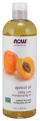 NOW Apricot Kernel Oil - 473ml - Skin Care
