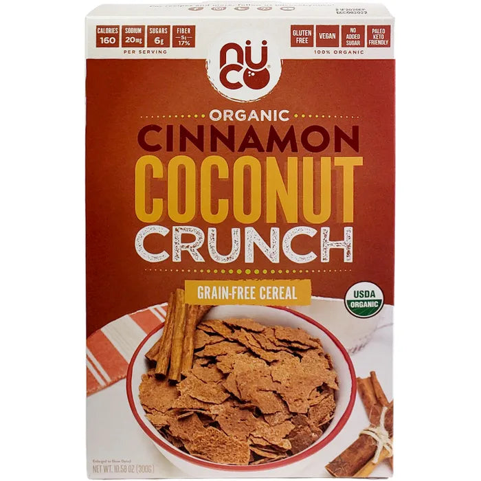 NUCO Coconut Crunch Cereal Cinnamon / 300g