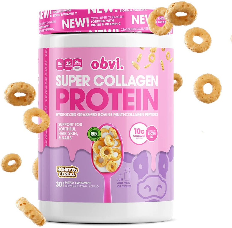 Super Collagen Honey O's Cereal Honey O's Cereal / 30 serving