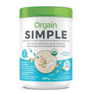 Orgain Simple Organic Plant Protein Powder - Vanilla 567g - Protein Powder