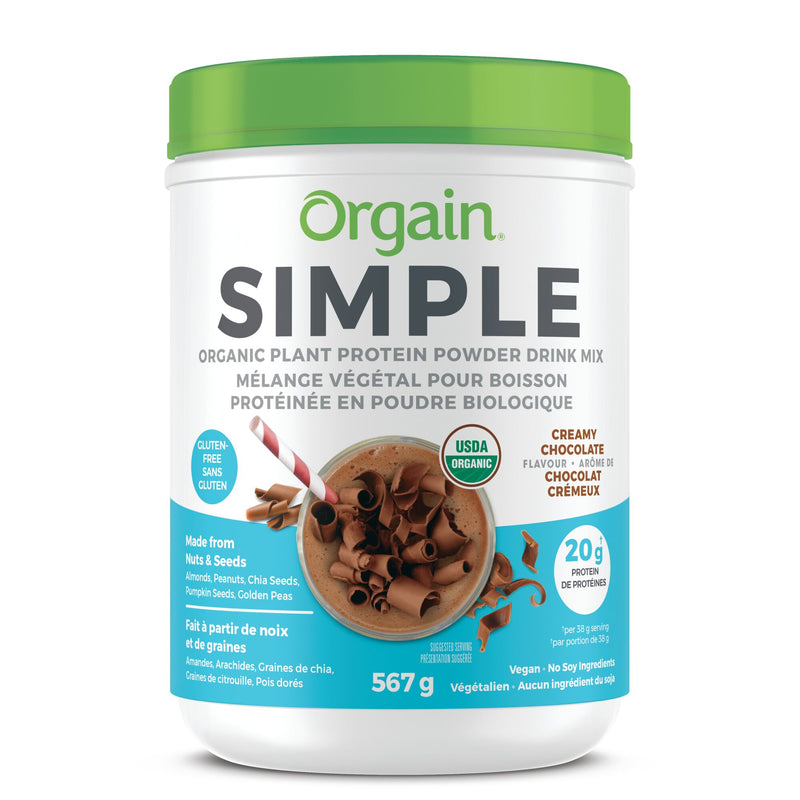 Orgain  Simple Organic Plant Protein Powder