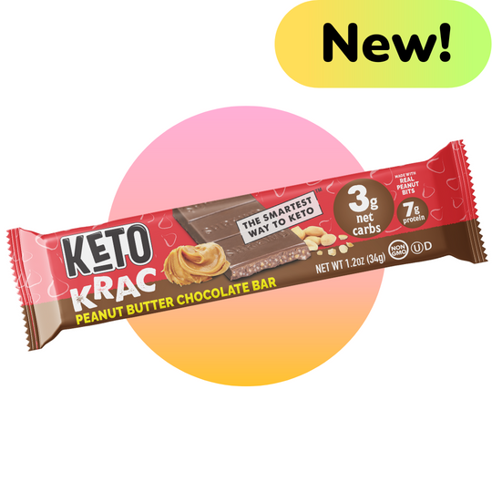 Shrewd Food Keto Krac Bars - Keto Krac Peanut Butter & Chocolate 34g - Chocolate