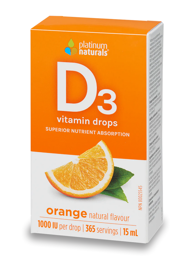 platinum naturals D3 vitamin drops