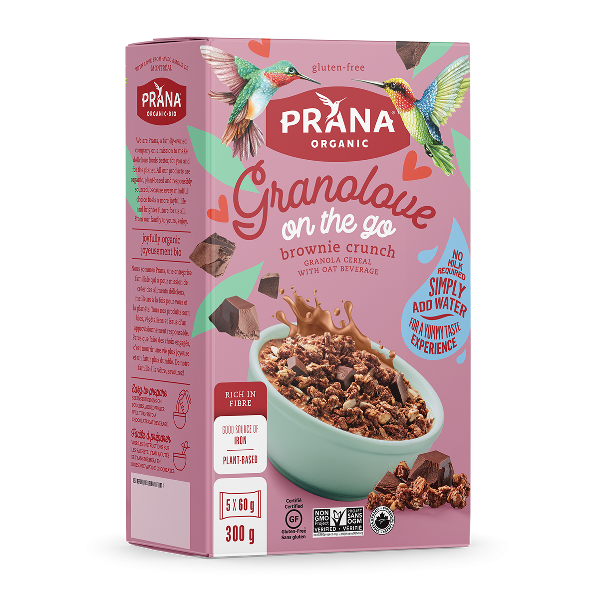 Prana Granolove On the Go 300 g / Brownie Crunch