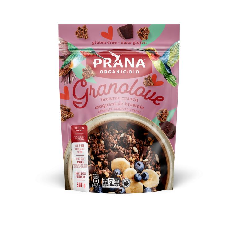 Prana Granolove Granola Cereals 300 g / Brownie Crunch