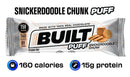 Built Bar Puffs - Snickerdoodle Chunk Pack of 12 - - Protein snacks