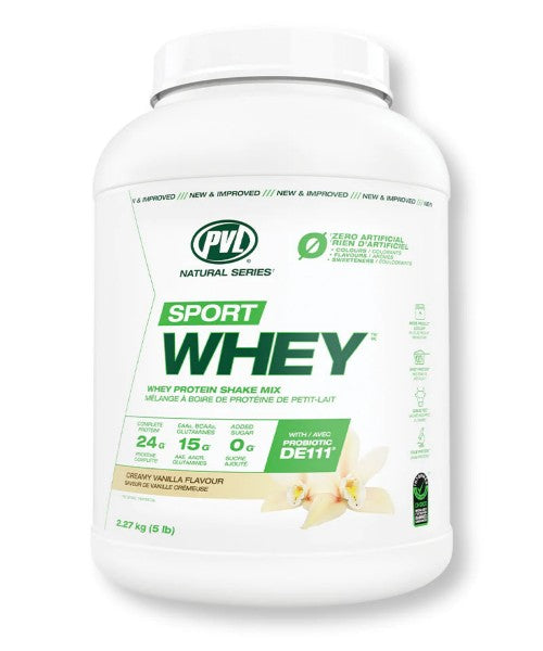 PVL Sport Whey - Creamy Vanilla 2.27kg - Protein Powder