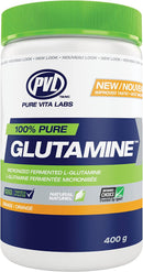 PVL 100% Pure Glutamine - Orange 400g - Amino Acids