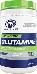 PVL 100% Pure Glutamine - Unflavoured 1200g - Amino Acids
