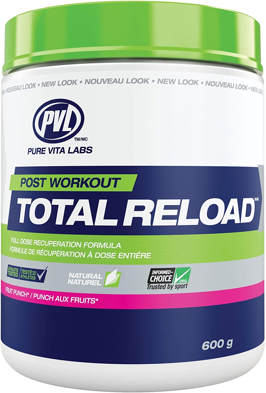 Pure Vita Labs Total Reload™ Fruit Punch / 600g