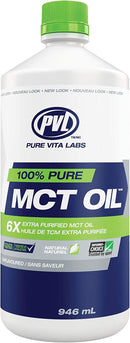 PVL 100% Pure MCT Oil - 946ml - MCT