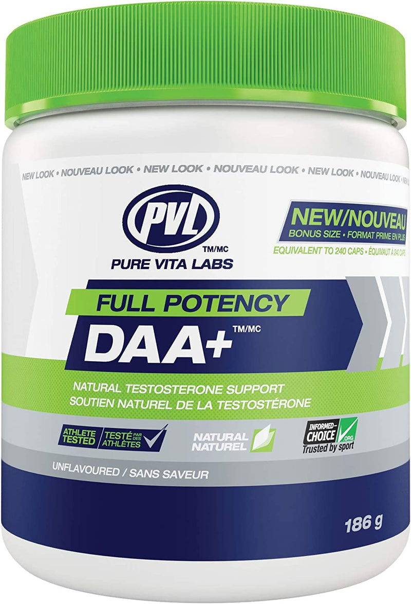 Pure Vita Labs Full Potency DAA+™ Unflavoured / 186g