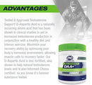 PVL Full Potency DAA+ - Unflavoured 186g - - Amino Acids