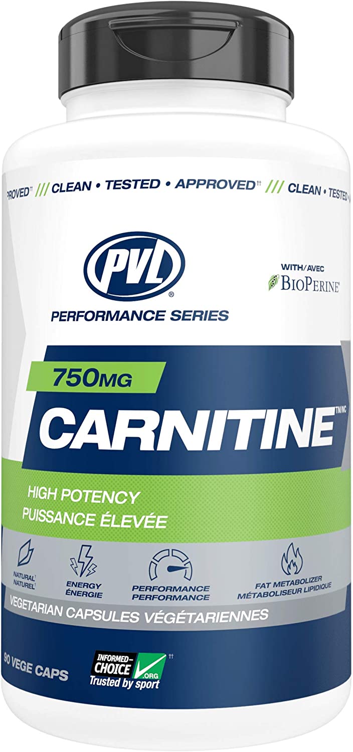 PVL 750mg Cartinine - 90 vegetarian capsules - - Amino Acids